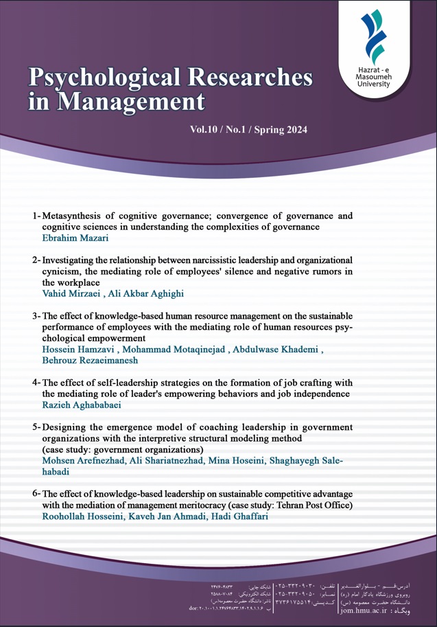 Psychological Researches in Management